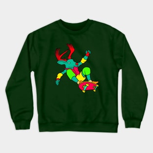 Skate Deer Crewneck Sweatshirt